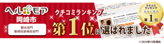 ヘルモア岡崎市1位